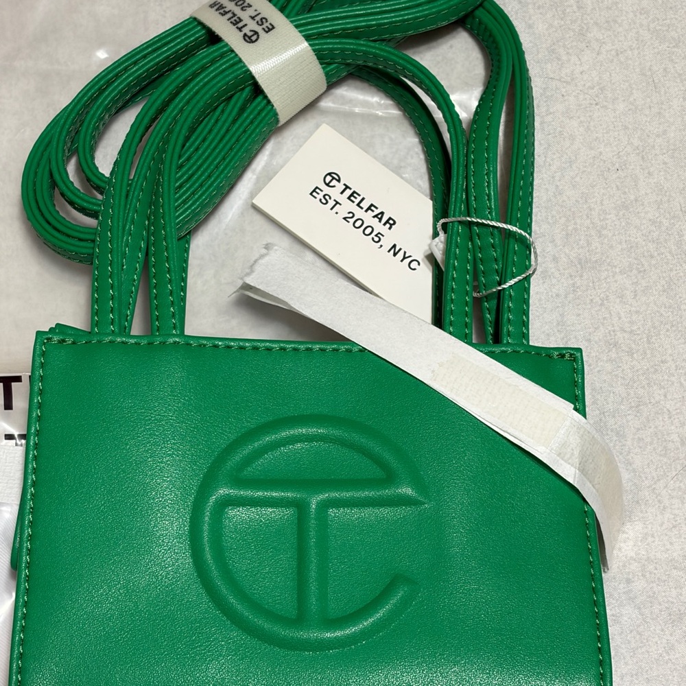 Telfar Vibrant Green Mini Bag